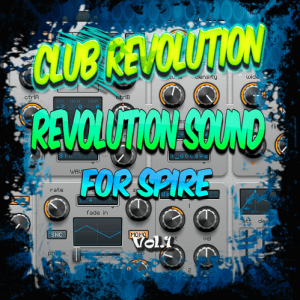 Club revolution sound for spire vol 1 featuring badges.