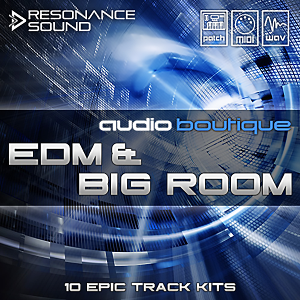 Cover of EDM & Big Room by Resonance Sound.