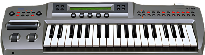 A Korg musical keyboard-10 Best Free Bass Sample Packs