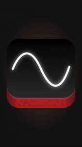 A visual representation of an oscillator, captured in a screenshot.