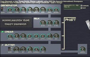 A screenshot of a Crazy Diamonds computer.