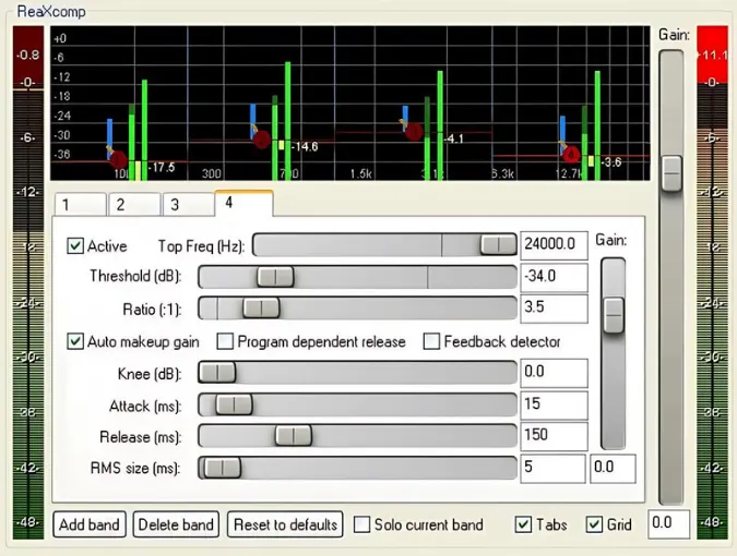 ReaXcomp plugin interface