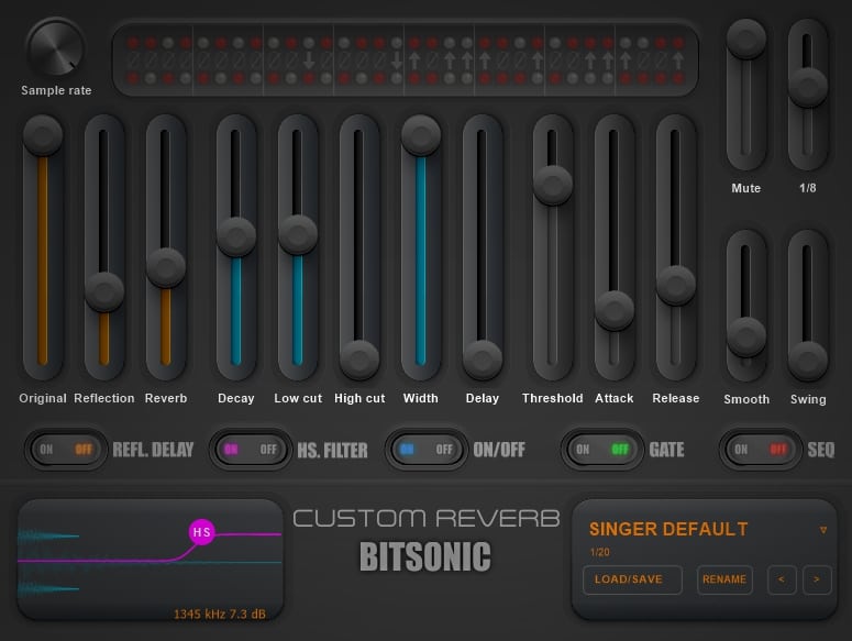 Free custom reverb by bittsonic.