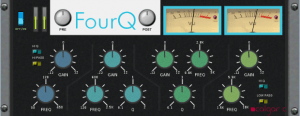 FourQ - a digital audio mixer with a variety of controls.