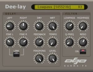 Deelay is a VST digital synthesizer.