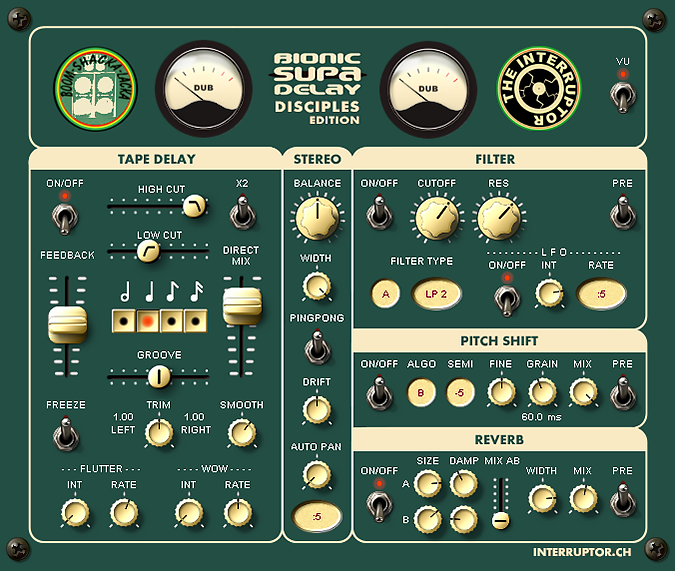 Bionic Supa Delay Disciples Edition plugin