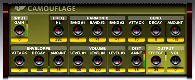 Camouflage plugin interface