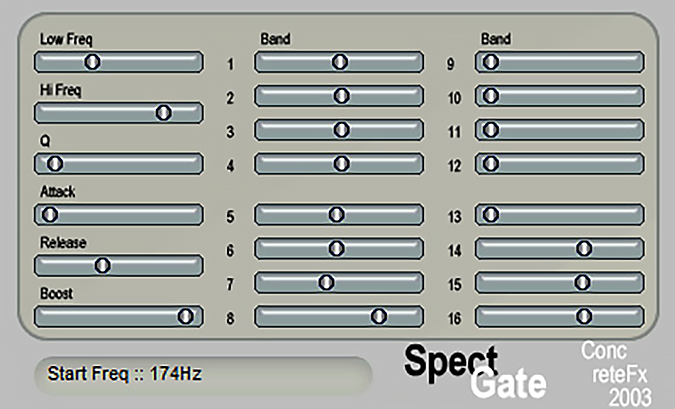 SpectGate digital interface