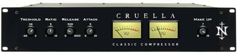 The Cruella classic compressor is shown on a white background.