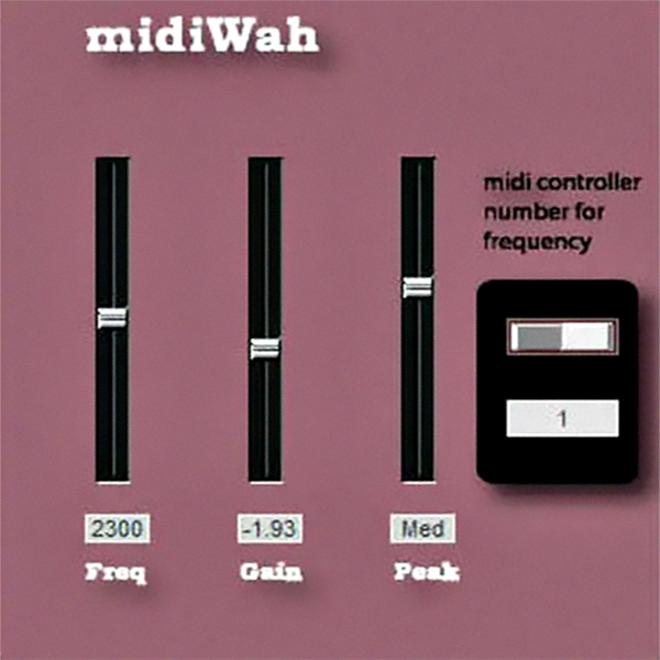 MidiWah plugin interface