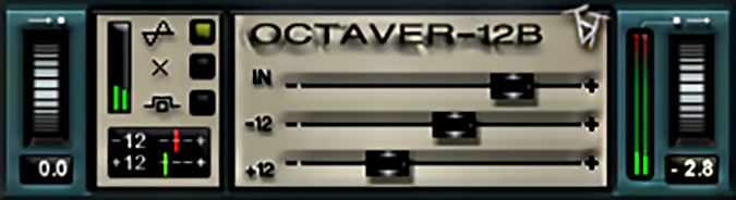 Octaver 12B plugin interface