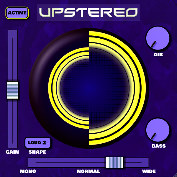 UpStereo v2 audio plugin.