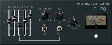 Sandra cycling audio G-EQ.