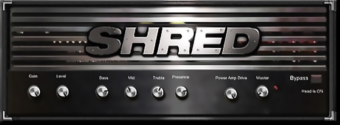 Shred Suite plugin interface screenshot