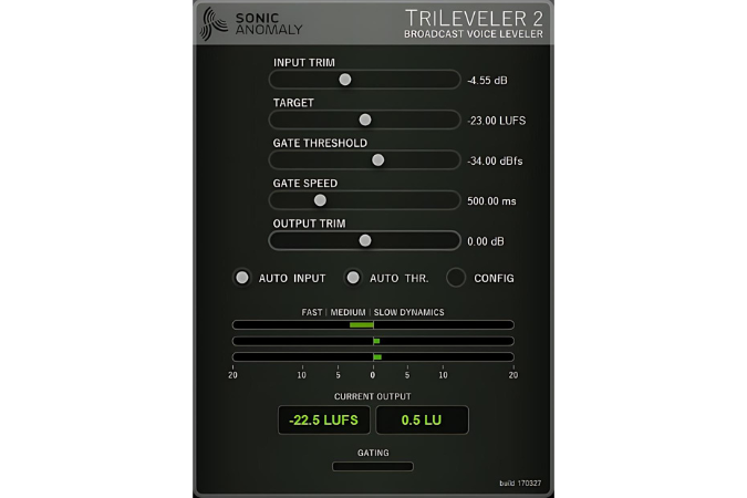 TriLeveler2 plugin interface