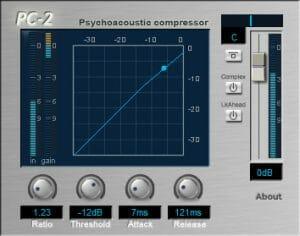 PC-2 psychoacoustic compressor.