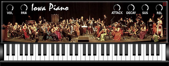 Iowa piano - screenshot thumbnail.