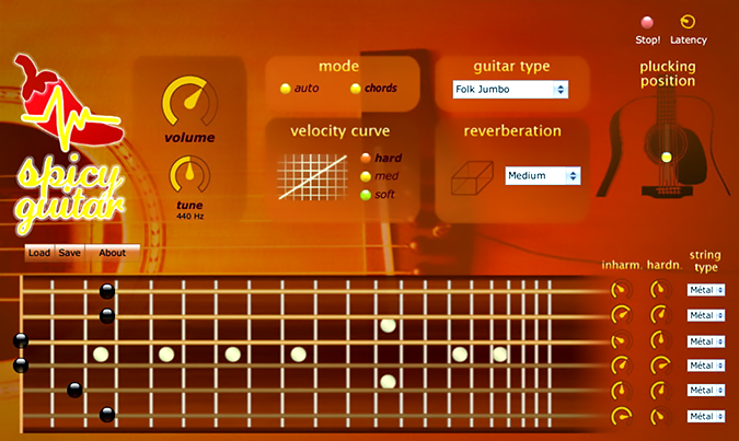 Spicy Guitar plugin screenshot