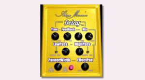 Adam Monroe’s Delay GUI free delay VST Plugin