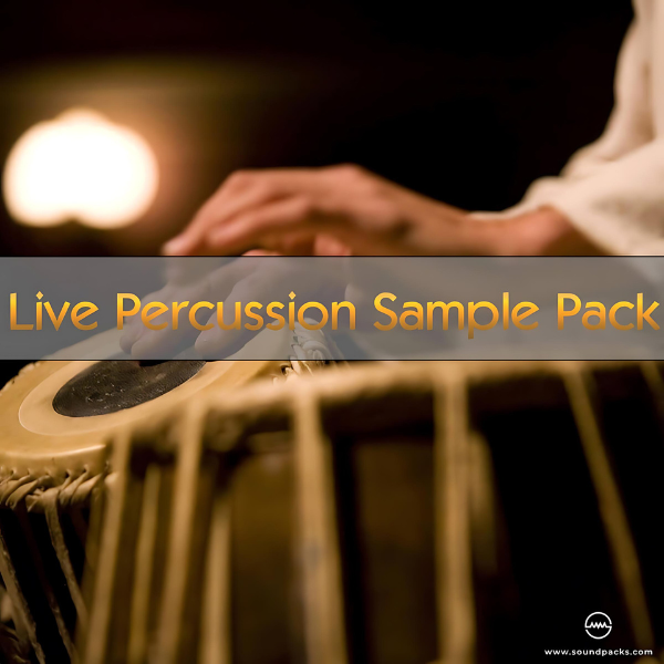 Live Percussion Sample Pack artwork