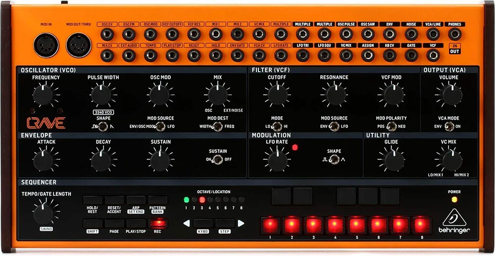 Featured image for “Behringer Crave Analog Synthesizer Review”