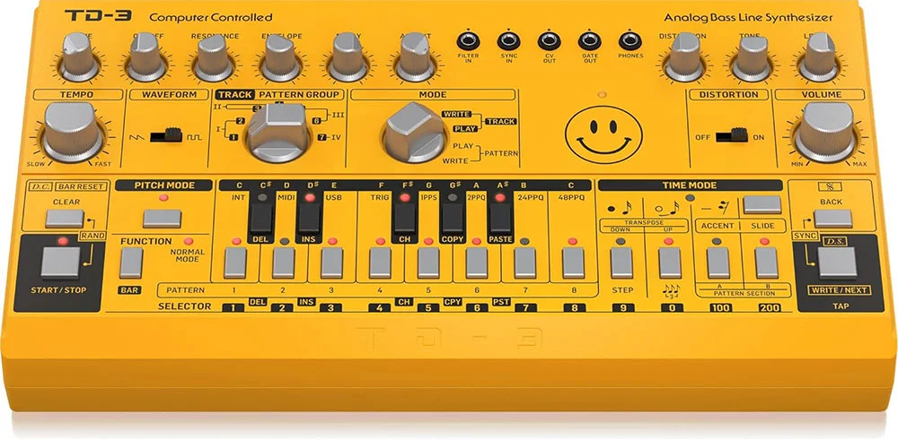 Behringer TD-3-AM Analog Bass Line Synthesizer Review