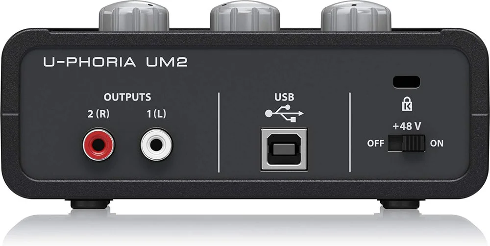 Behringer U-Phoria UM2 USB Audio Interface Review