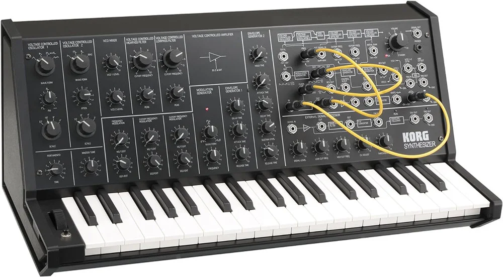Featured image for “Korg MS20 Mini Semi-Modular Analog Synthesizer Review”