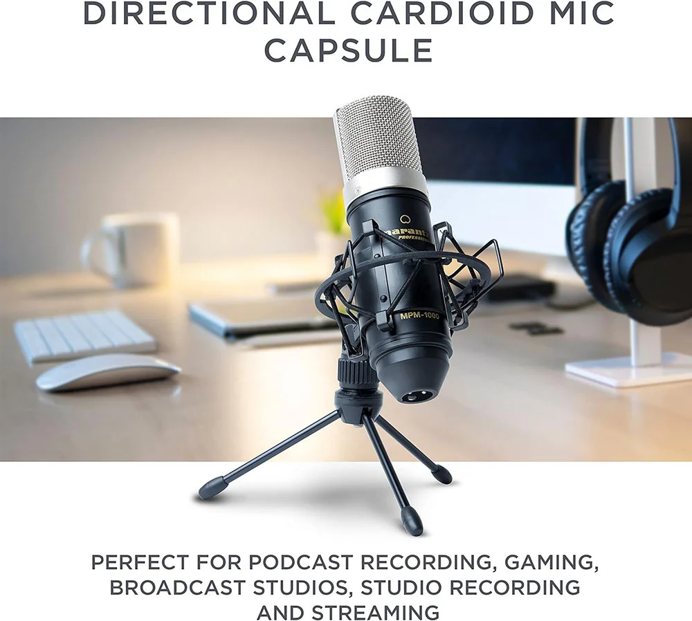 Featured image for “Marantz Professional MPM-1000 Studio Condenser Microphone Review”