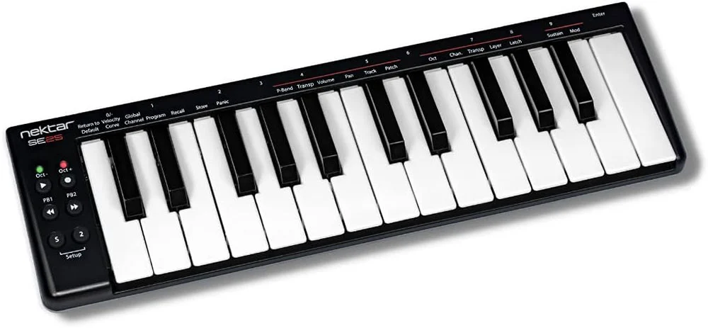 Featured image for “Nektar SE25 USB MIDI Controller Keyboard Review”