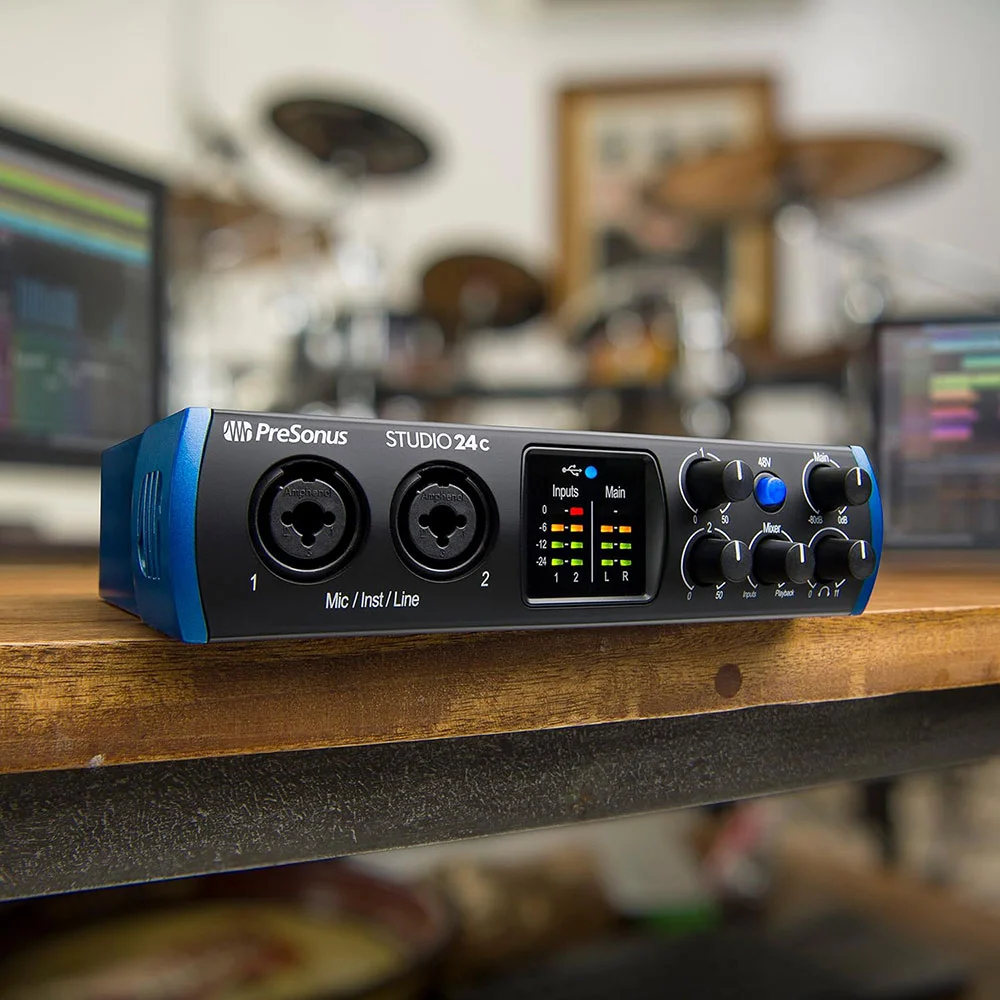 Featured image for “PreSonus Studio 24c USB Audio Interface”