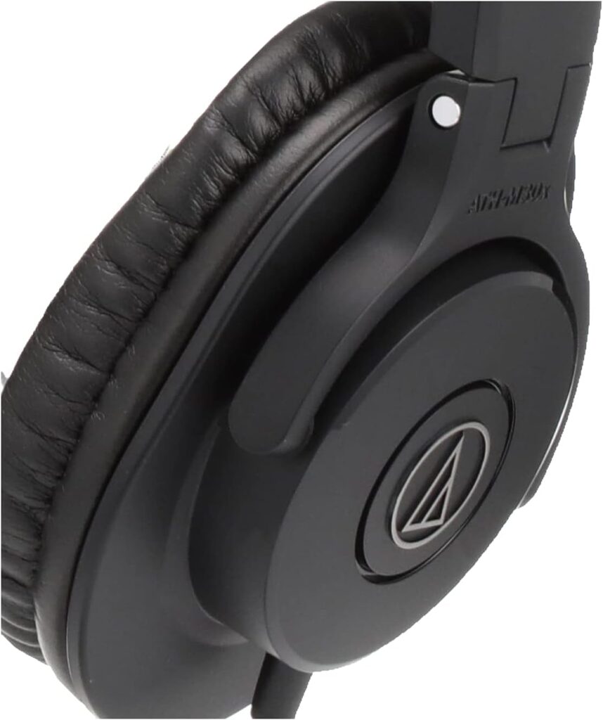 Audio-Technica ATH-M30x Professional Studio Monitor Headphones, Black