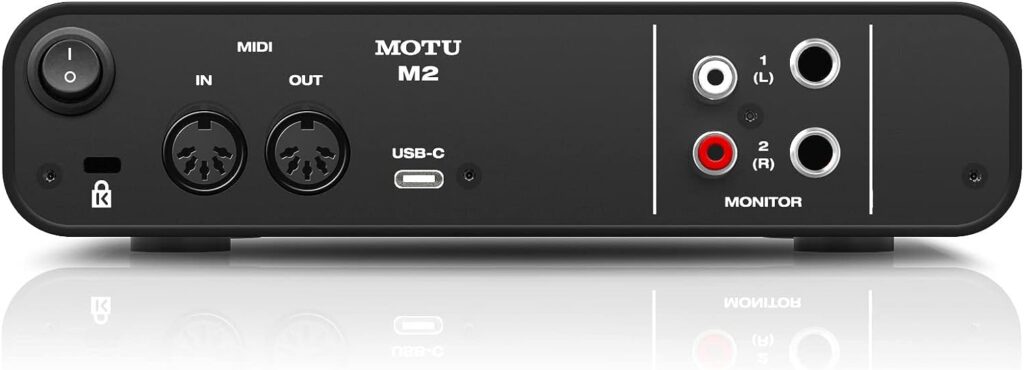 MOTU M2 2x2 USB-C Audio Interface