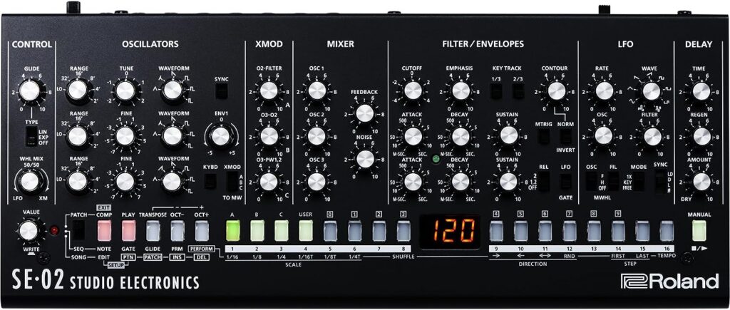 Roland SE-02 Boutique Designer Series Analog Synthesizer