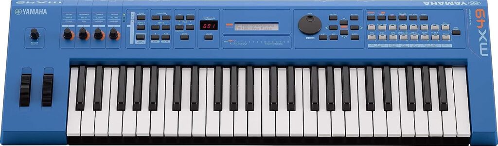 Yamaha MX49 Music Production Synthesizer, Blue