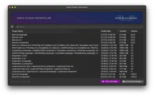 Audio Plugin Uninstaller