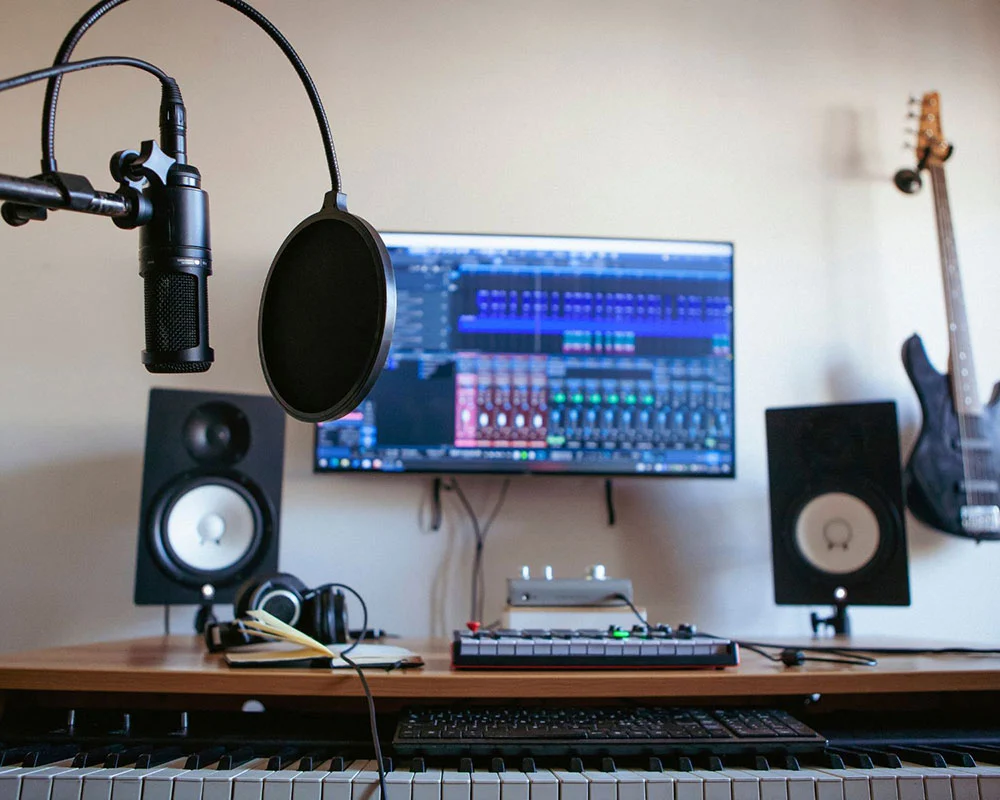 Featured image for “10 Best Desks For Music Production 2024”