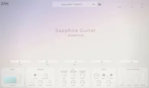 Sapphire Guitar