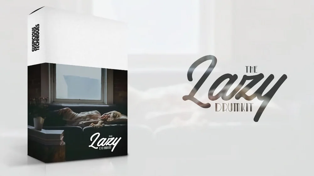 the lazy drum kit- free hip hop sample pack