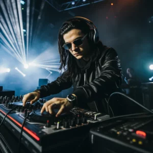 skrillex djing