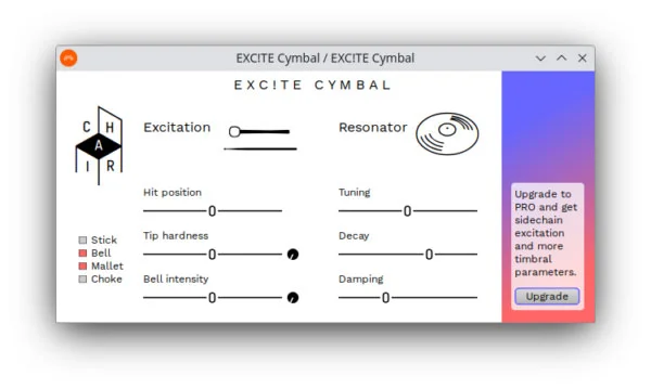 Exc!te Cymbal