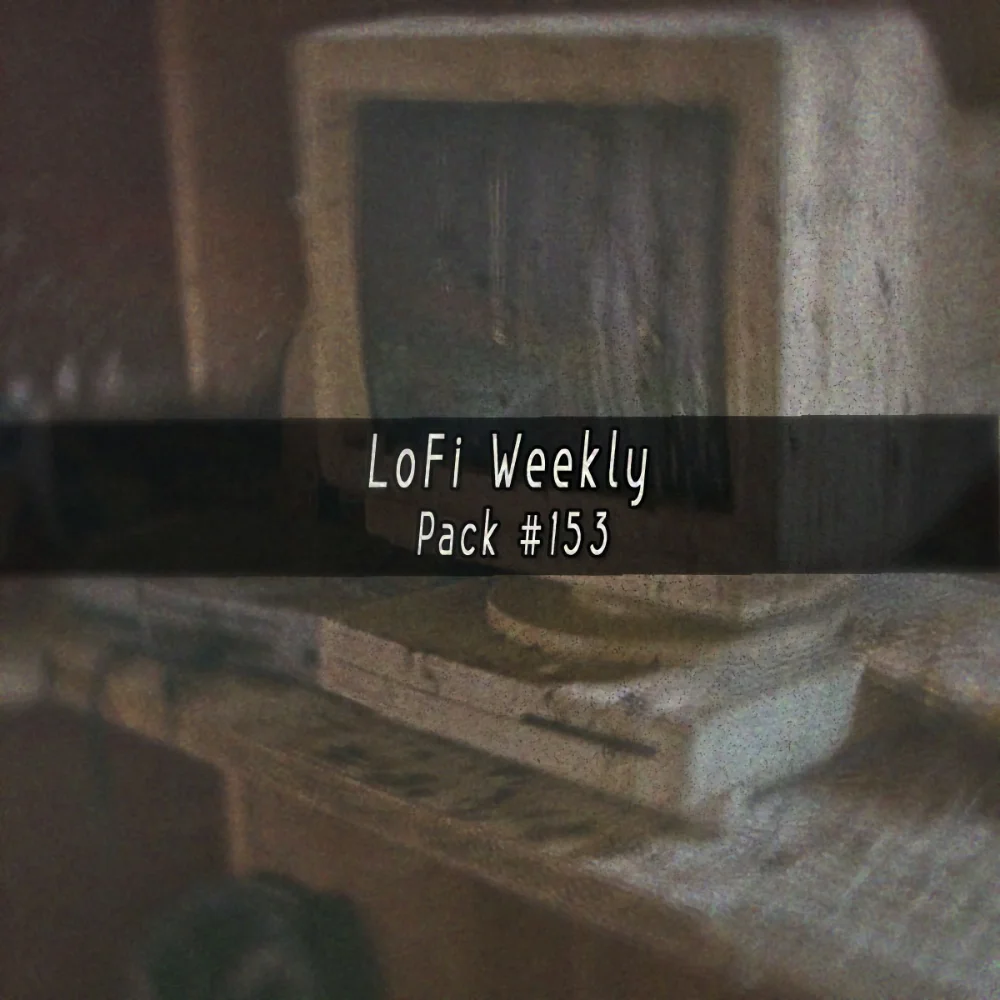 Cover Artwork for the free lofi sample pack Lofi weekly pack #153