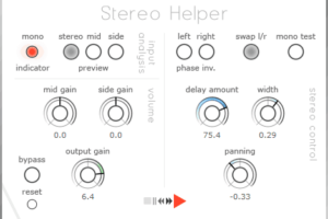 Stereo Helper