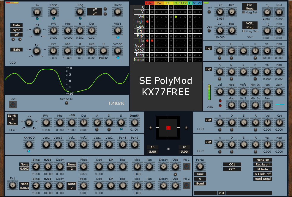 Sf PolyMod KX-free - screenshot.