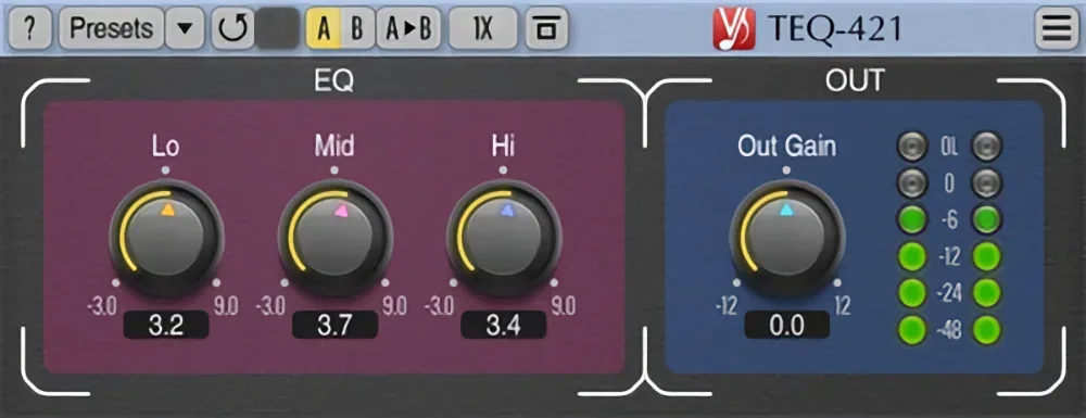 voxengo teq 421-2 free vocal eq vst plugin