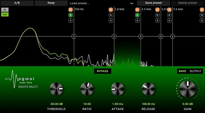 MGATE-MULTI BY Mogwai Audio Tools GUI