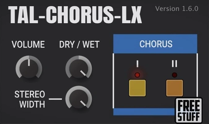 TAL-Chorus-LX by TAL Software GUI