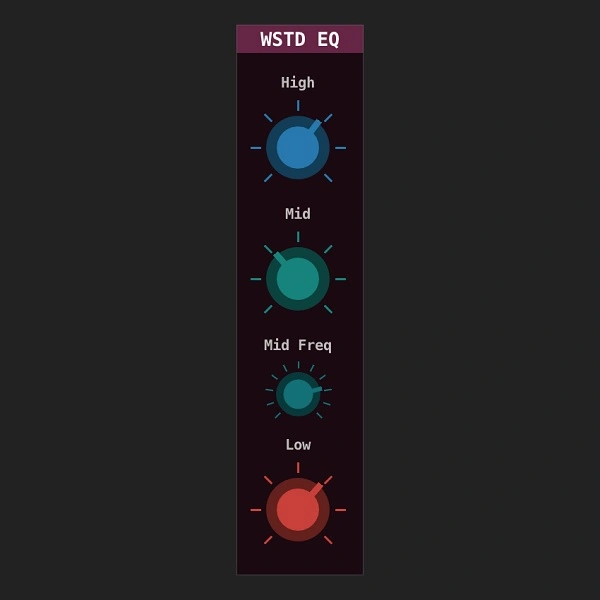 WSTD EQ BY Wasted Audio GUI