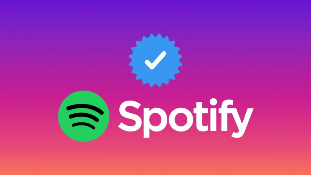 a logo with a check mark and a circle- How to Get Your Music on Spotify Playlists