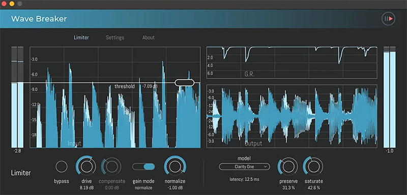 Wave Breaker by Press Play-10 best free limiter vst plugins